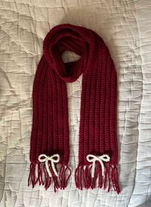 Handmade crochet muffler