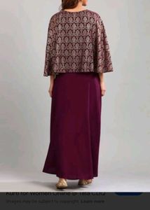 Elegant Purple Ethnic Skirt