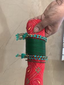 Brand New Fixed Price Green. Bangle Set