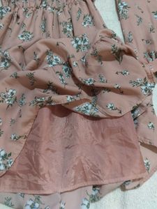 Chic Floral Print Midi Dress