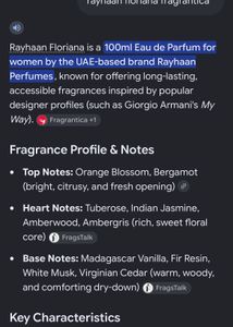 Rayhaan Floriana 5ml DECANT