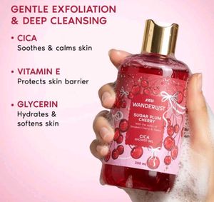 Plum Cherry Perfume Shower Gel