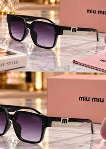 Miu-Miu Black Gradient Sunglasses