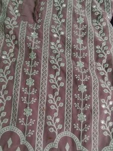 Pakistani beads work suit