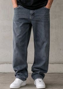Classic Dark Wash Denim Jeans