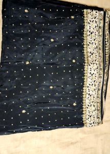 Elegant Black saree