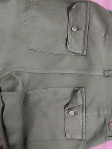 ❗Price Drop❗Bare Denim Olive Cargos