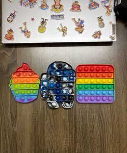 Pop-It Fidget Toys Combo – Set of 3