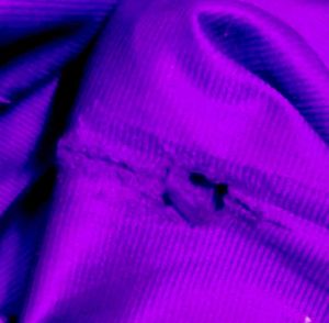 Beautiful purple silk saree
