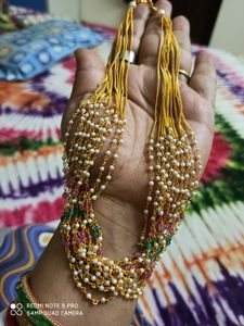 Multicolored Pearl Design Jewel set