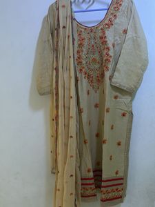Elegant Embroidered 3pcs Set