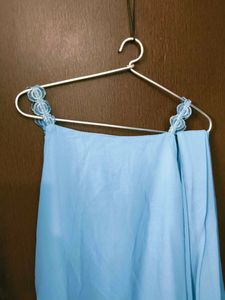 Elegant Sky Blue Sharara Set