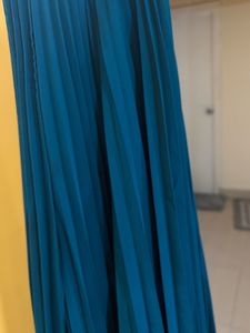 Teal Pleated Pants