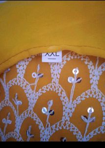 Embroidered Kurta Set with Embellishments