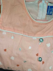 Pure Cotton Cute Girls Dress