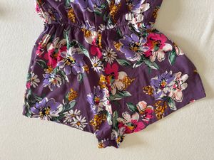 Floral Print Romper cami top