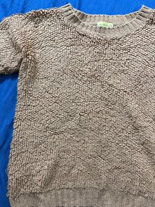 Peach pink sweater