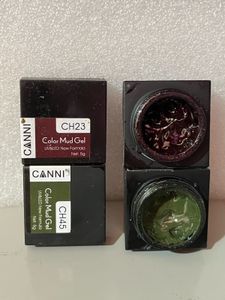 [Sale]CANNI Color Mud Gel Set-UV cured-single jar