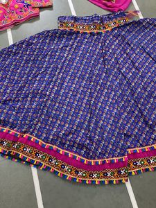 woman garba chaniya choli