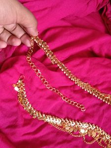 Elegant Gold Plated Waist Chain