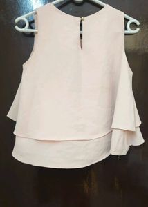 Pink peplum Top