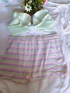very beautiful lace detail lingerie set