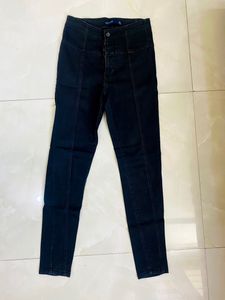 Tokyo Talkies High Waist Black Jeans