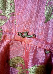 Elegant Flared Pink Kurta