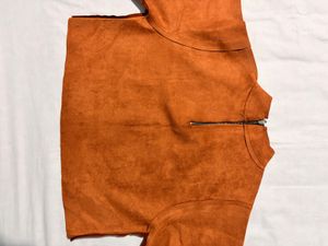 Rust Bell Sleeve Top