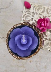 Decorative Rose Candle Holder