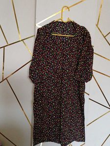 Floral Print Tunic Top