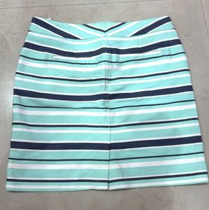 Striped Mini Skirt