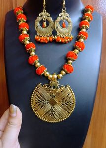New Oxidised Jewellery Set