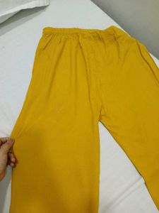 Yellow Floral Kurta Set with Dupatta
