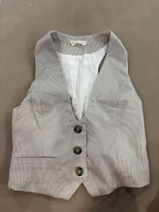 Striped Sleeveless Vest (brand-T.B.F.O)