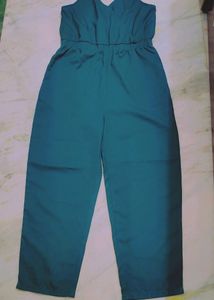 Sea Green Jumpsuit For Girl Or Woman 32 Bust