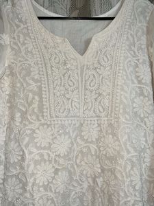 Chikankari Kurta made in Lucknow