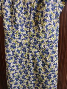 Casual Floral Print Dress