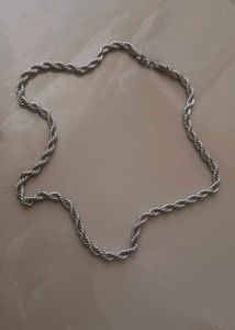High Quality Silver Stainless Steel Rope Chain