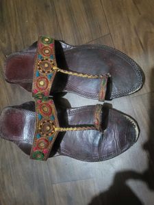 Ethnic Leather Sandals