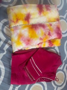 Vibrant Tie-Dye Ethnic Skirt