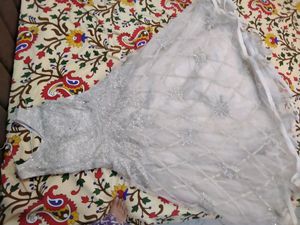 Bridal Gown With Cancan