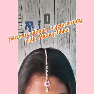 Unique designer Maang Tikka (New with tag💥)