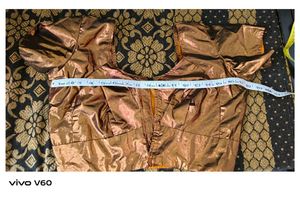 Metallic Bronze Blouse
