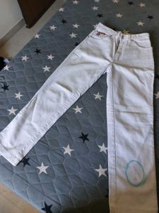 White Denim Jeans