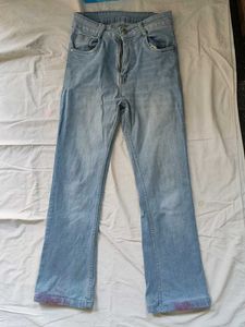 Light Wash Flare Jeans