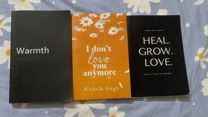 Set of 2 Books: I Don't Love You Anymore, warmth ,