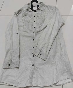 Classic Striped Button-Up Shirt