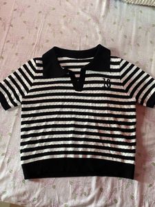 Embroidered Knit Top
