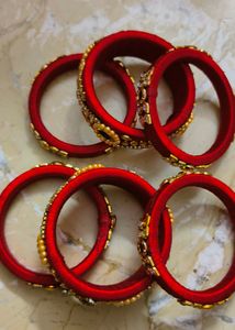 bangles from dhaage...some diamonds came out as seen in pics